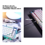 f5663846eda505975ef4e65374d26ffd Tastatura Mehanicka Gaming Fantech MK910 RGB PBT Maxfit81 Frost Wireless bela (yellow switch)