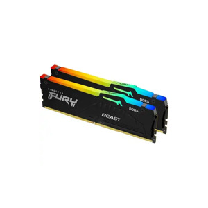 26bf9eb23dcaef2f6cf502af942c64f4 Memorija DDR5 32GB (2x16) 6000MHz Kingston Fury Beast RGB KF560C30BBAK2-32