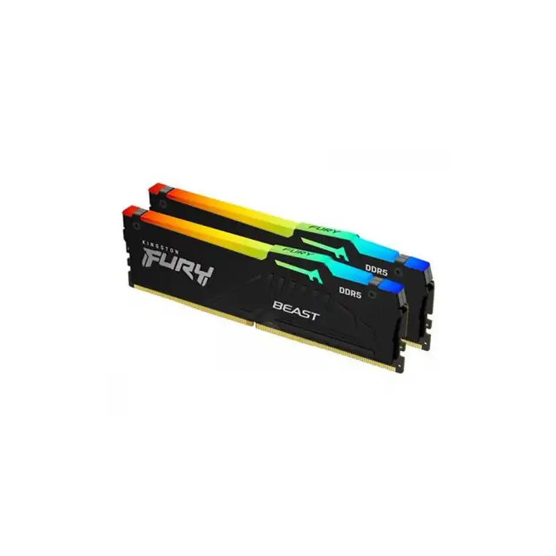 2742520ebcb1ae10f75dfa1ec15189d1.jpg DIMM DDR5 128GB (4x32GB kit) 5200MT/s KF552C40BWAK4-128 FURY Beast White RGB XMP