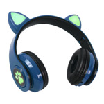 dcf69de9172f894443df8559adf4c5a0 Bluetooth slusalice Cat Ear tamno plave