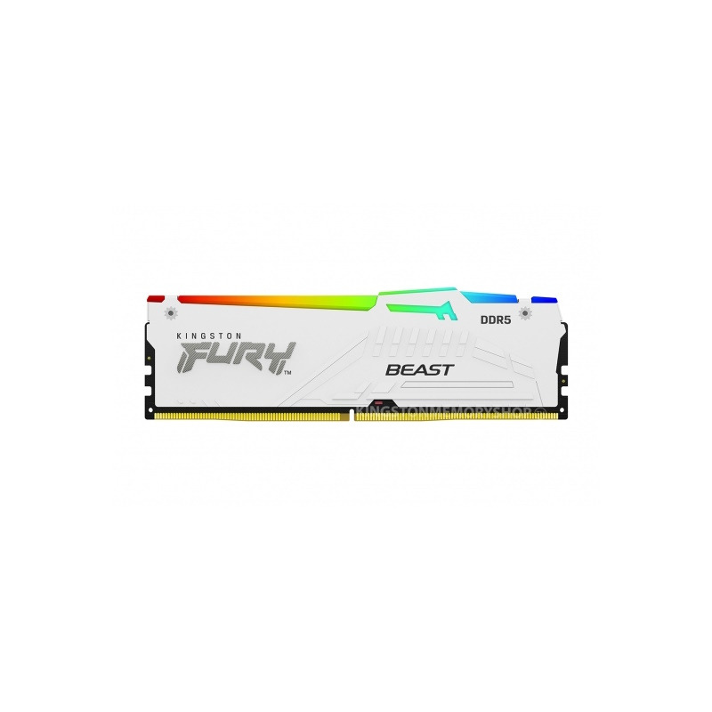 3bcd3d584aa4f1c5c2391d679b49e7e3.jpg DIMM DDR5 128GB (4x32GB kit) 5200MT/s KF552C40BWAK4-128 FURY Beast White RGB XMP
