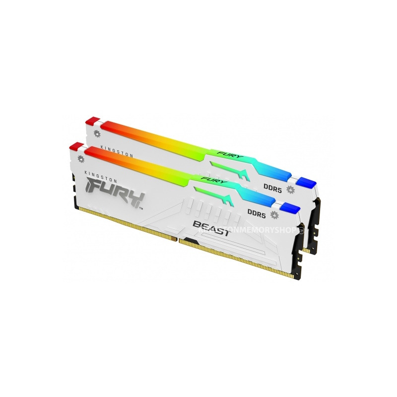 90a3fc9c3fec369098a751b963ecb43d.jpg DIMM DDR5 128GB (4x32GB kit) 5200MT/s KF552C40BWAK4-128 FURY Beast White RGB XMP