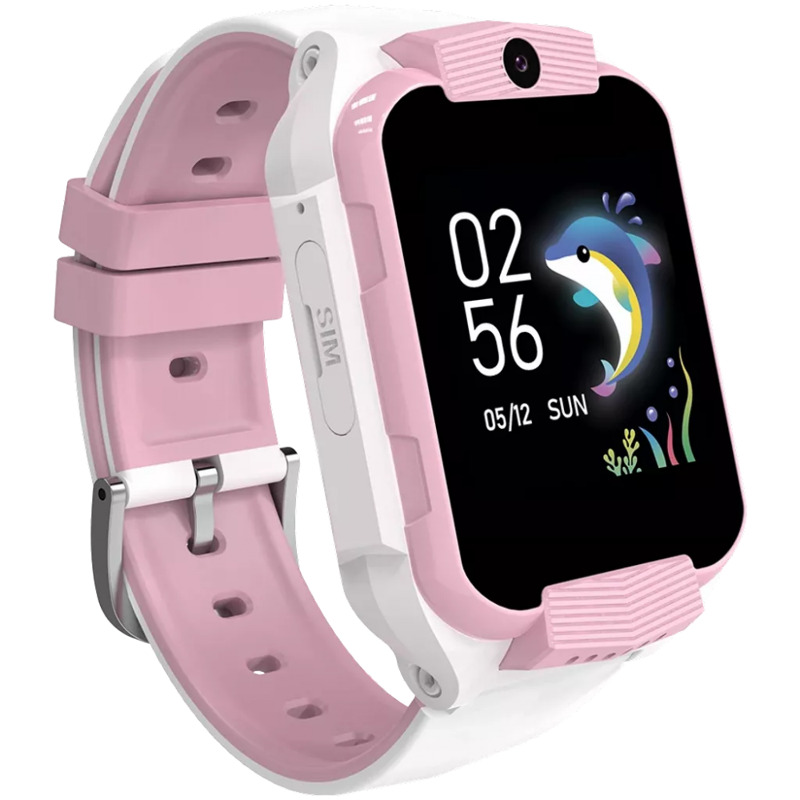 6be9d892643b02eb02d7bdb1771530be.jpg Smart watch CANYON Cindy KW-41, 1.69" IPS 240*280,ASR3603C, Nano SIM,GSM, LTE, 680mAh belo/pink