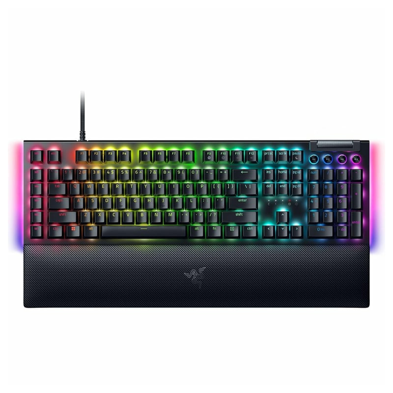 a5dae74b781ead2f9f95a726d20d6d2e.jpg BlackWidow V4 - Mechanical Gaming Keyboard (Green Switch) - US Layout - FRML