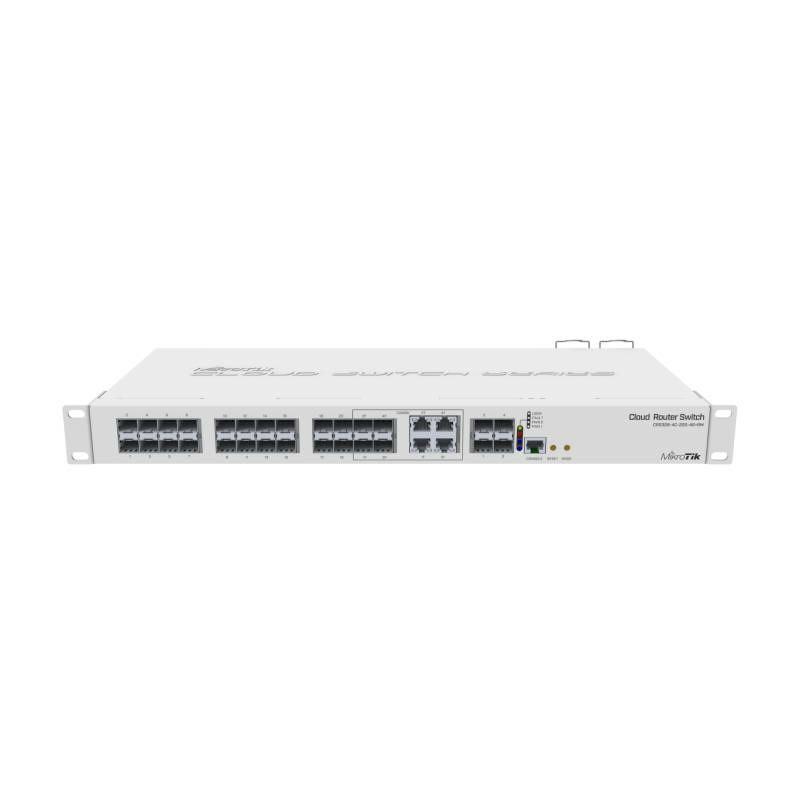 d802283127f9e152fd6de08e0bb39793.jpg 24-port, Layer 3 switch supporting 10G SFP+ connections with fanless cooling