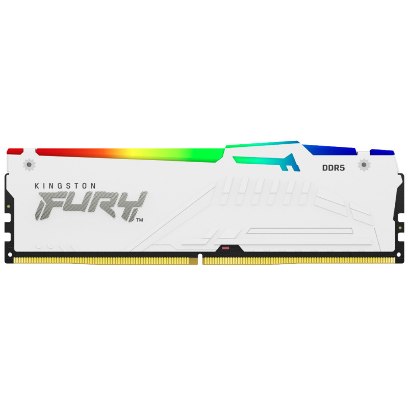 9861fce26ff46d57a165b6f3993392fe.jpg DIMM DDR5 128GB (4x32GB kit) 5200MT/s KF552C40BWAK4-128 FURY Beast White RGB XMP