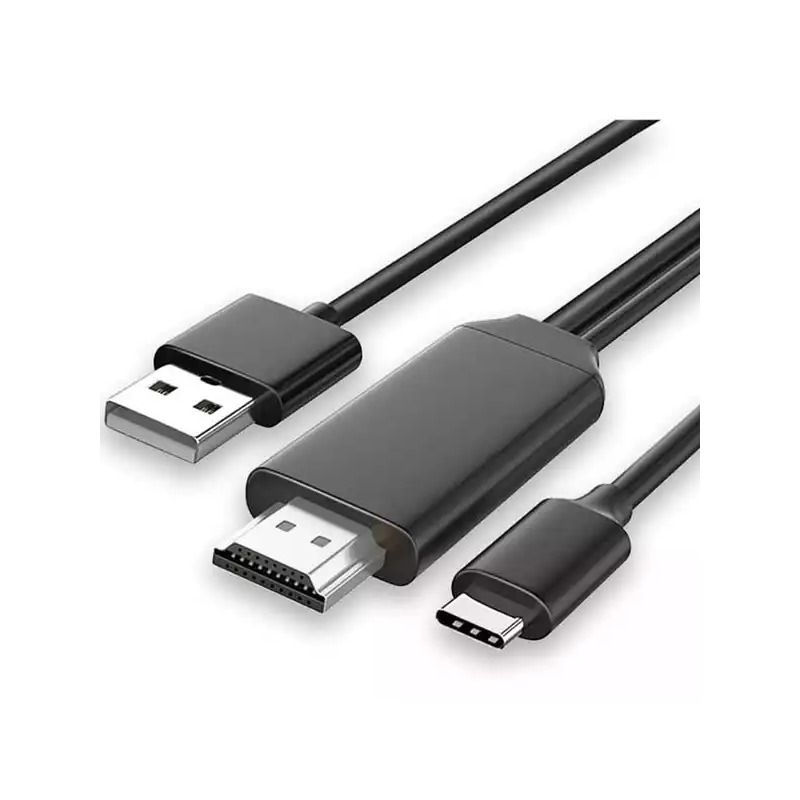 a2bab38fc257bdb70f122e63d8549b2c.jpg Kabl TIP C na HDMI + USB 2.0, 2m (povezuje TV + mob) 2m Linkom