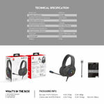 0ad2e98372de71f69224a242367f204f Slusalice Gaming Fantech MH87 Blitz crne