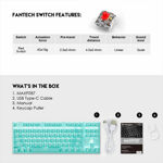 1617dc368a77b36f369deb4938c50abf Tastatura Mehanicka Gaming Fantech MK856 RGB Maxfit 87 (Red switch) Mint Edition