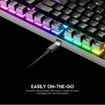 17074d3c74d0b1b0fb7d1920913b200c Tastatura Mehanicka Gaming Fantech MK855 RGB Maxfit 108 crna (Blue switch)