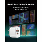 19151e10b8feb9a70225cf9fb5621804 Kucni punjac LDNIO A2421C 22.5W PD + Fast Charger sa Type C na iPhone lightning kablom beli