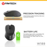 2be83dd91fb2b23d1565346bf1dfcb0e Kancelarijski mis Fantech W189 beli