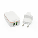 354c5ca81b2a8ca8c1e03ee6d8f1e9ea Kucni punjac LDNIO A2204 2xUSB 5V 2.4A sa type C kablom beli