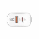 5ea72498c9c7f5192f1ebc1d5704b613 Kucni punjac LDNIO A2421C 22.5W PD + Fast Charger sa Type C na iPhone lightning kablom beli