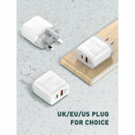 6595f01559d8bf80846ef09fc7253e0c Kucni punjac LDNIO A2421C 22.5W PD + Fast Charger sa Type C na iPhone lightning kablom beli