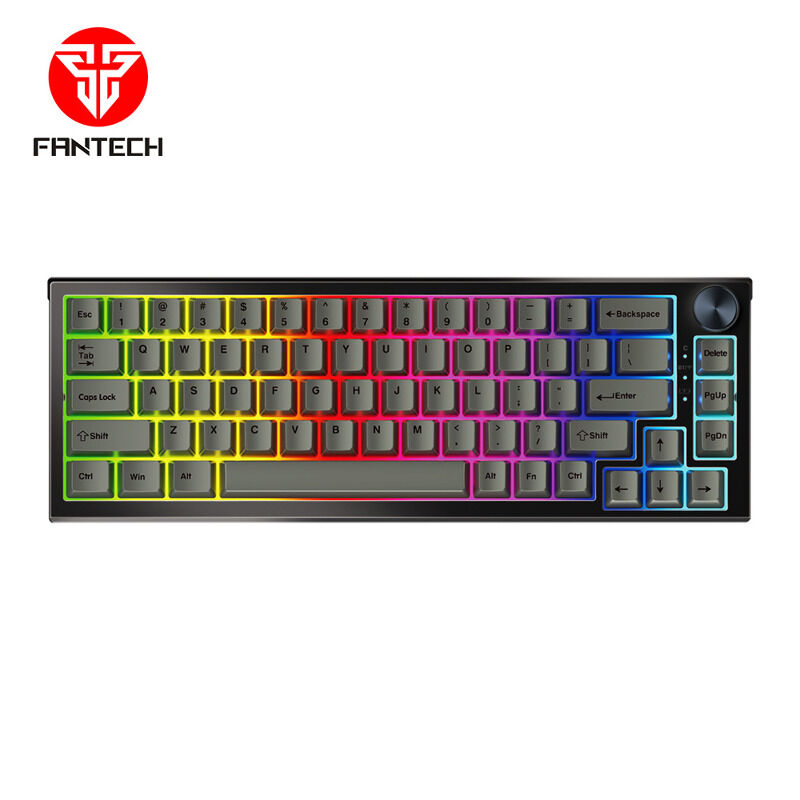 769eef8d15298314f1b75c74b1ee5d02 Tastatura Mehanicka Gaming Fantech MK876 RGB Atom TKL siva (Blue switch)