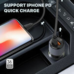 7a5a3151abcbe32977794b9afc53db9e Auto punjac LDNIO C510Q PD/QC3.0 36W sa iPhone lightning kablom