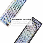 86c824b463f3ec6c4107ece18bdc4c04 Tastatura Mehanicka Gaming Fantech MK858 RGB Maxfit67 Space Edition (white switch)