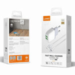 bd3371f50ebf5899f0b9e0aea52d7448 Kucni punjac LDNIO A2219 2xUSB 5V 2.4A 12W sa Type C kablom beli