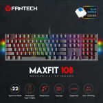 c780f59903e882b193b02769cdef63b2 Tastatura Mehanicka Gaming Fantech MK855 RGB Maxfit 108 crna (Blue switch)