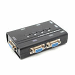 d6f597c620b3db805901ea5b19229700 KVM switch 4 PC-a na isti monitor,mis,tastaturu JWD-SP27