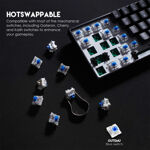 1ed4b0189d39229a97aa47aa394c2ffa Tastatura Mehanicka Gaming Fantech MK857 RGB Maxfit61 crna (Blue switch)
