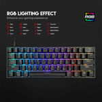 40a62c3e43f1133909a8545d21ae0299 Tastatura Mehanicka Gaming Fantech MK857 RGB Maxfit61 crna (Blue switch)