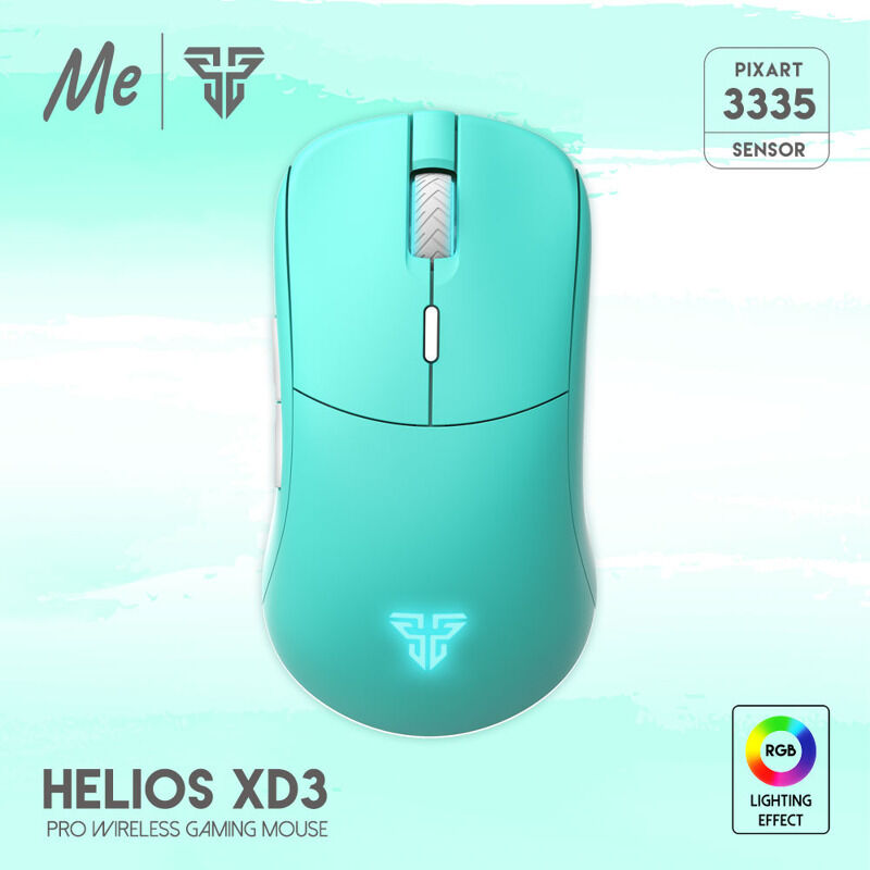 62571fa93e0f57679c6b1f2591a42384 Mis Wireless Gaming Fantech XD5 Helios GO crni