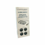9856785b298e101a0d5b80ddc97d6d3e HUB LC Power LC-HUB-C-MULTI-4 Type C, 1xHDMI DP