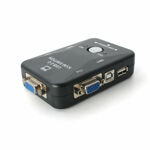 2a29143006058bd41a6c7d62d145b9ea KVM switch 2 PC-a na isti monitor,mis,tastaturu JWD-SP27