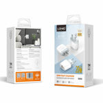 a0bc07d8b013c4e54decb6ca026f14bd Kucni punjac LDNIO A2424C, PD 20W QC3.0 18W, sa IPhone lightning kablom beli