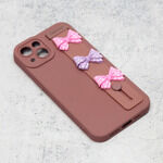 0f6ec08e61b8a5bdde44c3d2bbfae006 Maskica Bow za iPhone 13 6.1 roze