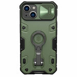 0ecb4762fb7da426e2c8dd8d598f41af Maskica Nillkin CamShield Armor Pro za iPhone 14 6.1 zelena