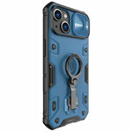 12442d312b447ccd8d3f0858c65bf4e1 Maskica Nillkin CamShield Armor Pro Magnetic za iPhone 14 Plus 6.7 plava