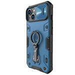 4e80acc2cfab9d290ef4db849aabab07 Maskica Nillkin CamShield Armor Pro Magnetic za iPhone 14 Plus 6.7 plava