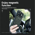 59b66c8fd250c289ae876f1f2abba1d0 Maskica Nillkin CamShield Armor Pro Magnetic za iPhone 14 Pro 6.1 plava