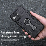 740acc78ed19ca86ecc73e952e6fbe8e Maskica Nillkin CamShield Armor Pro Magnetic za iPhone 14 Plus 6.7 plava
