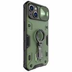 8dd024d13ec14263baea0040a5a9a132 Maskica Nillkin CamShield Armor Pro za iPhone 14 6.1 zelena