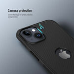 510b95fbef0460c75cb014f7497143fe Maskica Nillkin Scrub Pro za iPhone 14 6.1 plava (sa otvorom za logo)