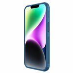8fa8adafb7e2a3384f08b4f4b232fc41 Maskica Nillkin Scrub Pro za iPhone 14 6.1 plava (sa otvorom za logo)