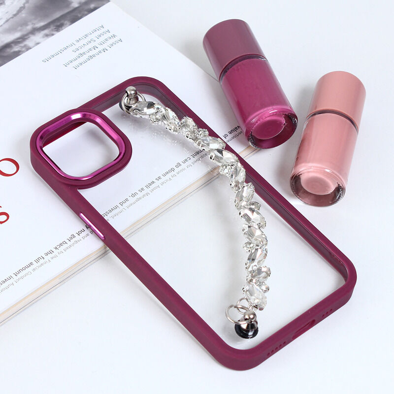 02d2b510561246ce35b46db7f33c6d0d Maskica Chain za iPhone 14 6.1 ljubicasta