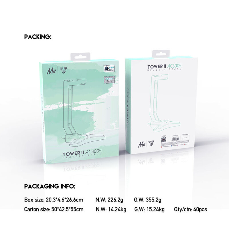 0e010febb693bb43f495318c7fa904e2 Stalak za slusalice Fantech AC3004 Tower II Mint Edition