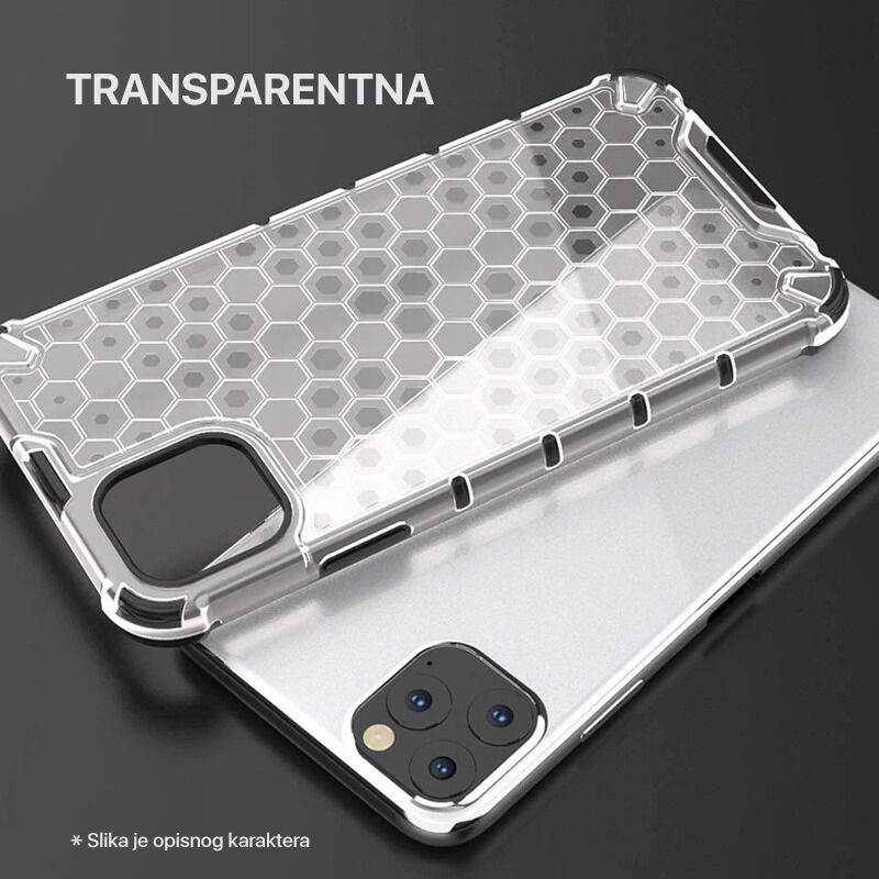 19620e6deeef3f267b6467d439b32fa3 Maskica Honeycomb za iPhone 14 6.1 bela