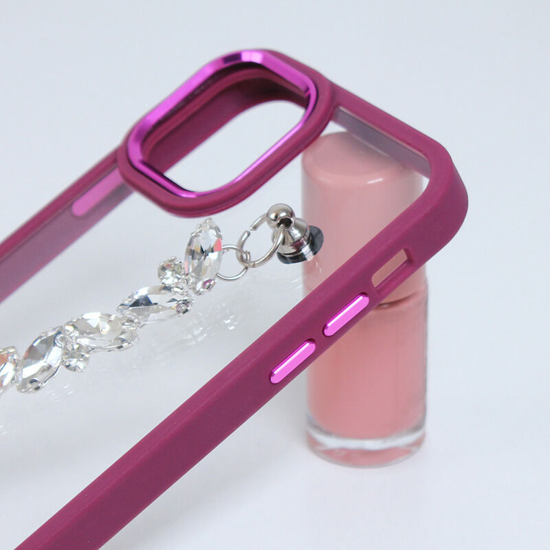 2b11e7ab68e2a0b3505dbc0a5e1c6c0d Maskica Chain za iPhone 14 6.1 ljubicasta