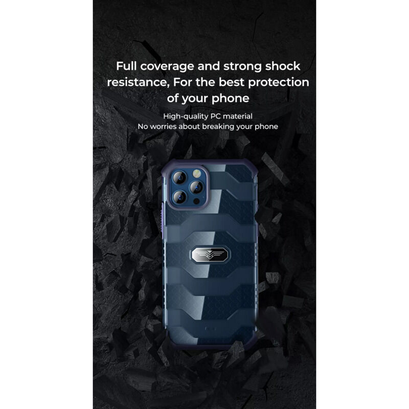 380c03e243c4642092e63222829f7b64 Maskica Benks Mecha za iPhone 12 Pro Max 6.7 crna