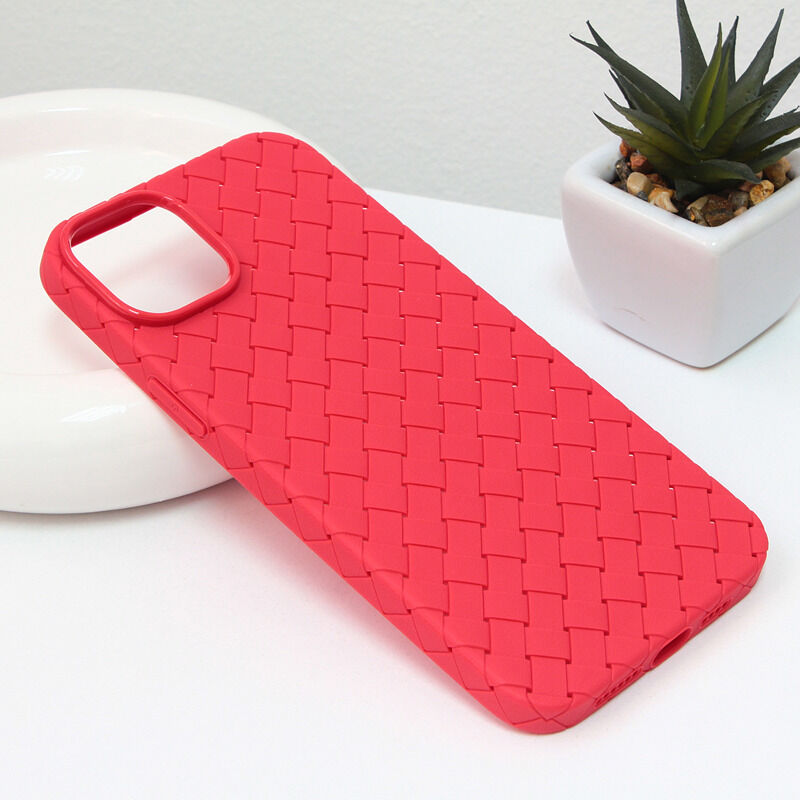 422b0387ccf7da4307d05838255c71f9 Maskica Weave case za iPhone 14 Plus 6.7 crvena