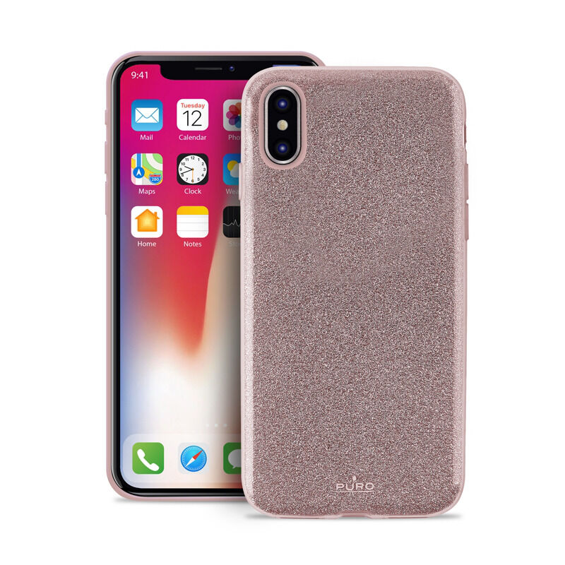 56688ebc51ee089370945b1e82511363 Maskica Puro Shine za iPhone X roze