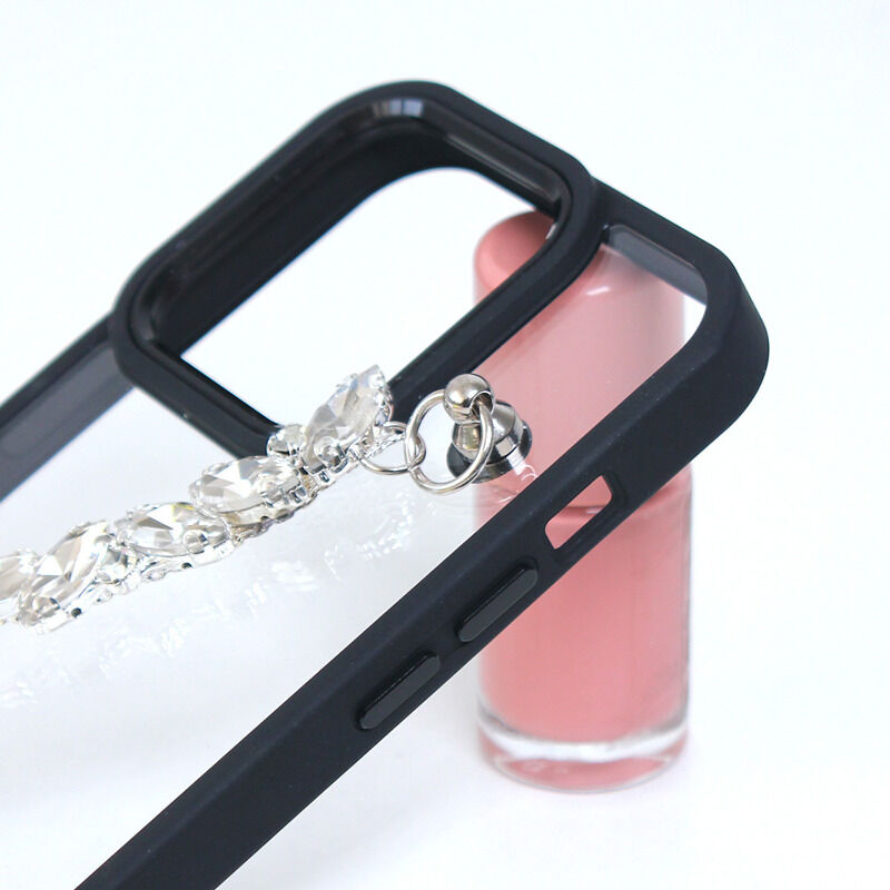 61e2e6d2800017acb396bbe991665c94 Maskica Chain za iPhone 14 Pro 6.1 crna