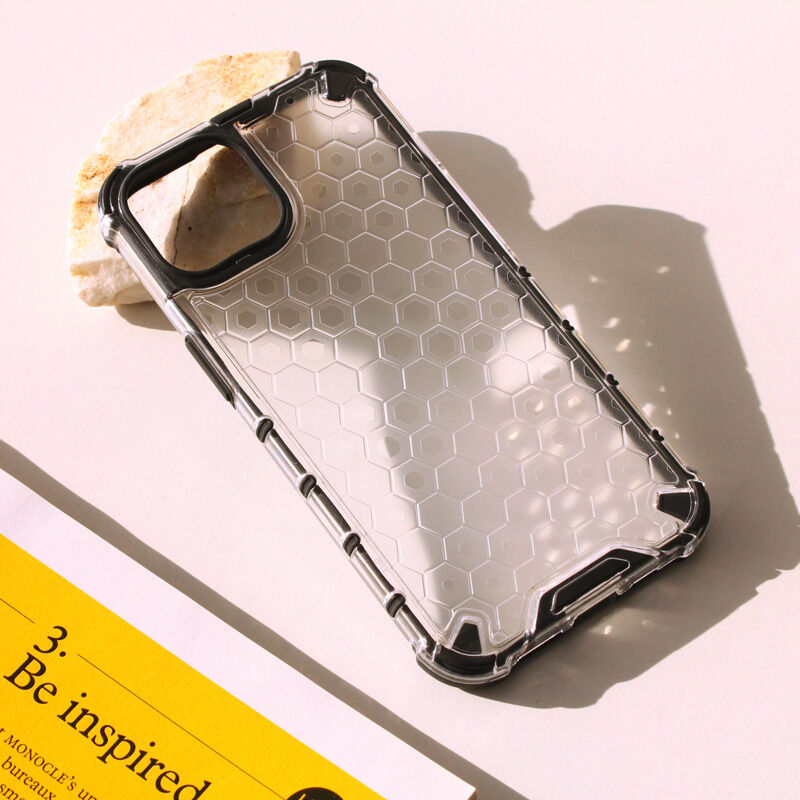 62b61ff598c22ce7ccef403dc7657b2f Maskica Honeycomb za iPhone 14 6.1 bela