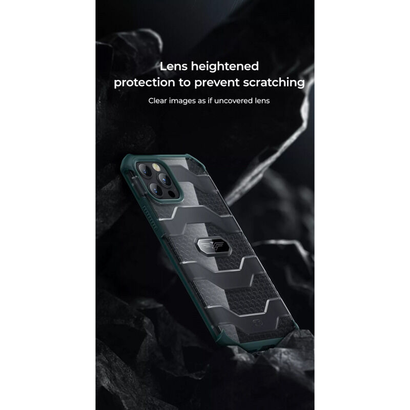 72d8fbfa4a911596522b68a511ec0cb8 Maskica Benks Mecha za iPhone 12 Pro Max 6.7 crna